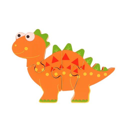 MIni Wooden Puzzle -Stegosaurus (12 x 8.5cms)