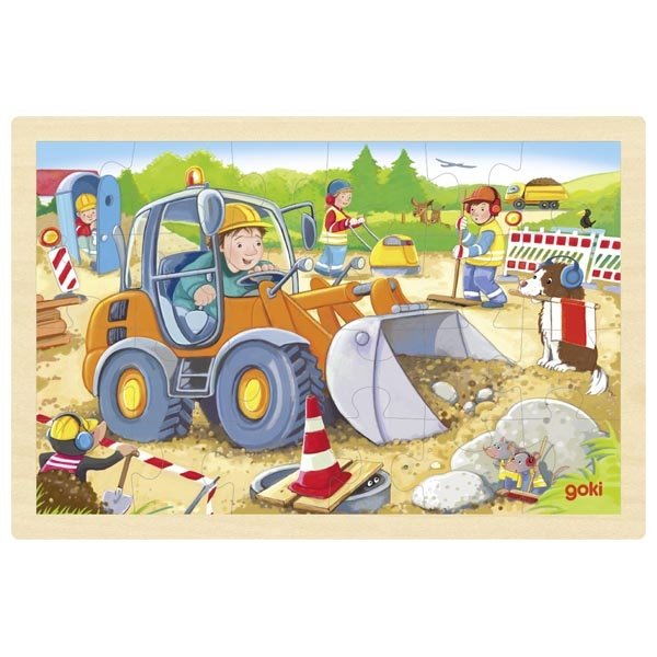 Puzzle Building Site 30*20 cms
