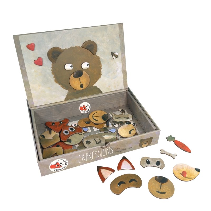Magnetic Game Animal Expressions