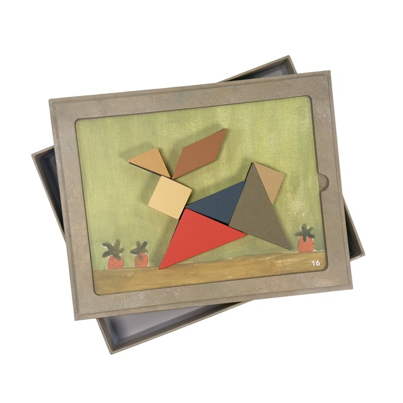 Magnetic Game Tangram